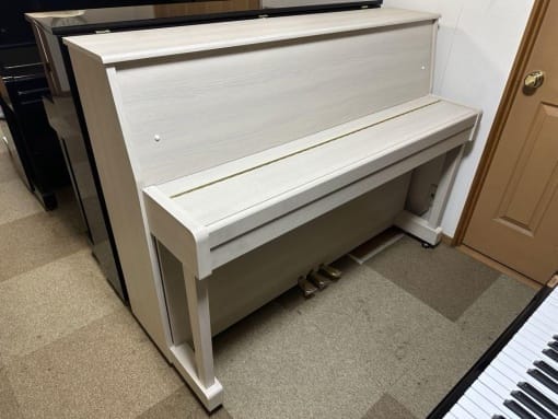 KAWAI NF-15 中古ピアノ 小型白色